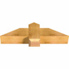 7/12 Pitch Eugene Rough Sawn Timber Gable Bracket GBW036X10X0606EUG00RWR