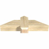 7/12 Pitch Eugene Rough Sawn Timber Gable Bracket GBW036X10X0606EUG00RDF