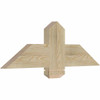 8/12 Pitch Eugene Rough Sawn Timber Gable Bracket GBW036X12X0206EUG00RDF