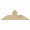 8/12 Pitch Portland Rough Sawn Timber Gable Bracket GBW036X12X0406POR00RDF