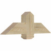 8/12 Pitch Eugene Rough Sawn Timber Gable Bracket GBW036X12X0406EUG00RDF