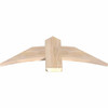 9/12 Pitch Bellingham Smooth Timber Gable Bracket GBW036X13X0206BEL00SDF