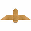 9/12 Pitch Eugene Rough Sawn Timber Gable Bracket GBW036X13X0406EUG00RWR