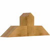 9/12 Pitch Portland Rough Sawn Timber Gable Bracket GBW036X13X0606POR00RWR