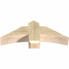 9/12 Pitch Bellingham Rough Sawn Timber Gable Bracket GBW036X13X0606BEL00RDF