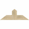 9/12 Pitch Portland Rough Sawn Timber Gable Bracket GBW036X13X0606POR00RDF