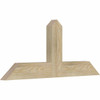 10/12 Pitch Portland Rough Sawn Timber Gable Bracket GBW036X15X0204POR00RDF