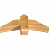 10/12 Pitch Bellingham Rough Sawn Timber Gable Bracket GBW036X15X0606BEL00RWR