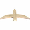 11/12 Pitch Bellingham Rough Sawn Timber Gable Bracket GBW036X16X0204BEL00RDF