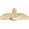 11/12 Pitch Eugene Rough Sawn Timber Gable Bracket GBW036X16X0606EUG00RDF