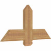 12/12 Pitch Eugene Smooth Timber Gable Bracket GBW036X18X0206EUG00SWR