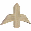 12/12 Pitch Bellingham Rough Sawn Timber Gable Bracket GBW036X18X0206BEL00RDF