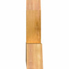 12/12 Pitch Portland Rough Sawn Timber Gable Bracket GBW036X18X0406POR00RWR