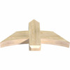 12/12 Pitch Bellingham Rough Sawn Timber Gable Bracket GBW036X18X0406BEL00RDF