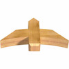 12/12 Pitch Bellingham Rough Sawn Timber Gable Bracket GBW036X18X0606BEL00RWR