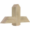 12/12 Pitch Eugene Rough Sawn Timber Gable Bracket GBW036X18X0606EUG00RDF