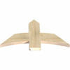 13/12 Pitch Bellingham Rough Sawn Timber Gable Bracket GBW036X19X0206BEL00RDF