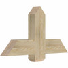 13/12 Pitch Eugene Rough Sawn Timber Gable Bracket GBW036X19X0406EUG00RDF