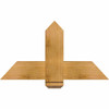 13/12 Pitch Eugene Rough Sawn Timber Gable Bracket GBW036X19X0606EUG00RWR