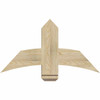 13/12 Pitch Bellingham Rough Sawn Timber Gable Bracket GBW036X19X0606BEL00RDF