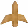 14/12 Pitch Bellingham Rough Sawn Timber Gable Bracket GBW036X21X0206BEL00RWR