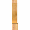 14/12 Pitch Portland Rough Sawn Timber Gable Bracket GBW036X21X0404POR00RWR