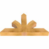 14/12 Pitch Richland Rough Sawn Timber Gable Bracket GBW036X21X0404RIC00RWR