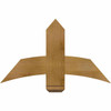 14/12 Pitch Bellingham Rough Sawn Timber Gable Bracket GBW036X21X0406BEL00RWR