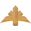 14/12 Pitch Davenport Rough Sawn Timber Gable Bracket GBW036X21X0406DAV00RWR