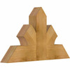 14/12 Pitch Richland Rough Sawn Timber Gable Bracket GBW036X21X0406RIC00RWR