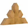 14/12 Pitch Saratoga Rough Sawn Timber Gable Bracket GBW036X21X0406SAR00RWR