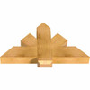 14/12 Pitch Kennewick Rough Sawn Timber Gable Bracket GBW036X21X0406KEN00RWR