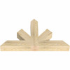 14/12 Pitch Saratoga Rough Sawn Timber Gable Bracket GBW036X21X0404SAR00RDF