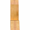 14/12 Pitch Portland Rough Sawn Timber Gable Bracket GBW036X21X0606POR00RWR