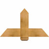 14/12 Pitch Eugene Rough Sawn Timber Gable Bracket GBW036X21X0606EUG00RWR