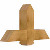 14/12 Pitch Eugene Rough Sawn Timber Gable Bracket GBW036X21X0606EUG00RWR