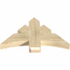 14/12 Pitch Alberta Rough Sawn Timber Gable Bracket GBW036X21X0406ALB00RDF