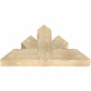 14/12 Pitch Richland Rough Sawn Timber Gable Bracket GBW036X21X0406RIC00RDF