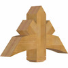 14/12 Pitch Alberta Rough Sawn Timber Gable Bracket GBW036X21X0606ALB00RWR