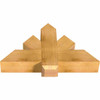 14/12 Pitch Kennewick Rough Sawn Timber Gable Bracket GBW036X21X0606KEN00RWR