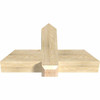 14/12 Pitch Eugene Rough Sawn Timber Gable Bracket GBW036X21X0606EUG00RDF