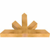 15/12 Pitch Saratoga Rough Sawn Timber Gable Bracket GBW036X23X0404SAR00RWR