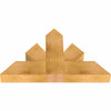 15/12 Pitch Saratoga Rough Sawn Timber Gable Bracket GBW036X23X0406SAR00RWR