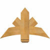 15/12 Pitch Alberta Rough Sawn Timber Gable Bracket GBW036X23X0606ALB00RWR