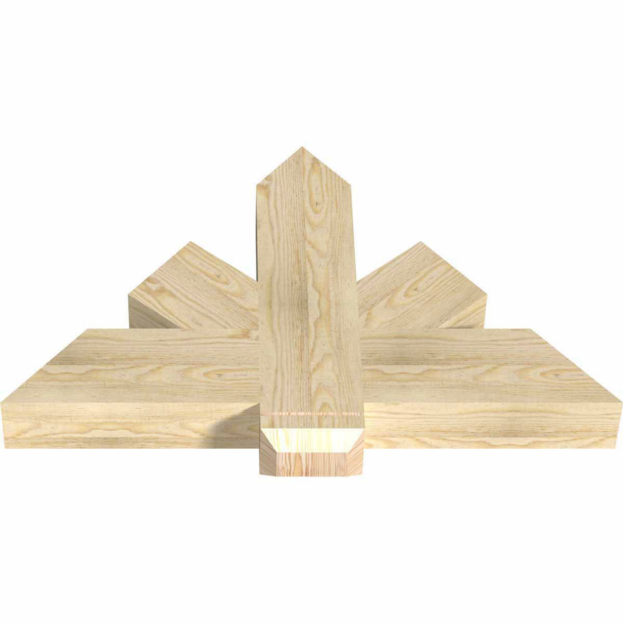 15/12 Pitch Kennewick Rough Sawn Timber Gable Bracket GBW036X23X0406KEN00RDF