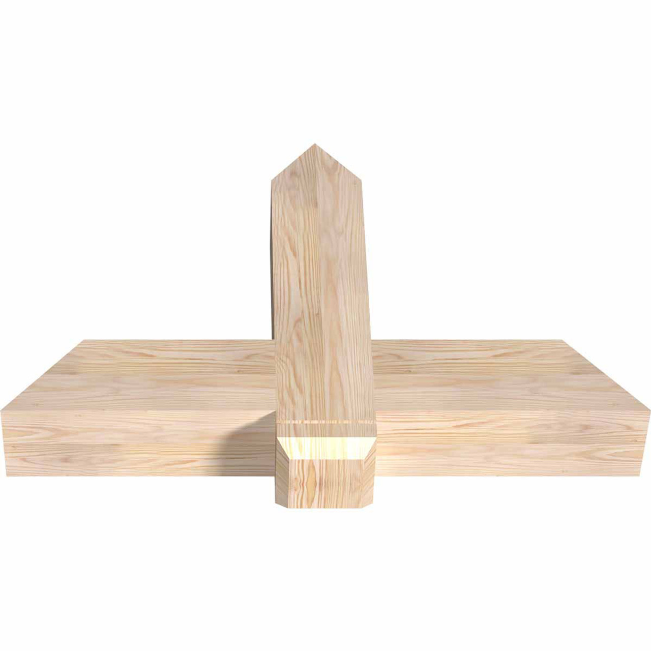 15/12 Pitch Eugene Smooth Timber Gable Bracket GBW036X23X0606EUG00SDF