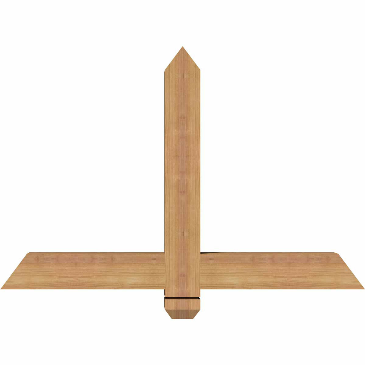 16/12 Pitch Eugene Smooth Timber Gable Bracket GBW036X24X0404EUG00SWR