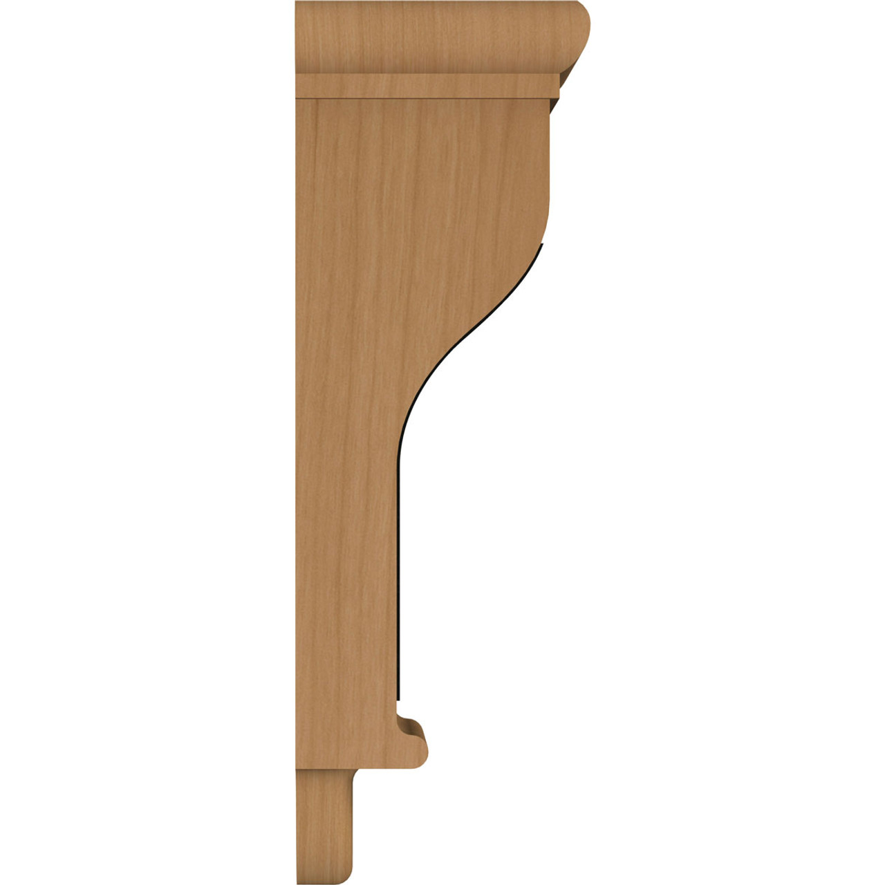 Ekena Millwork - COR04X04X12ARBRBLCH