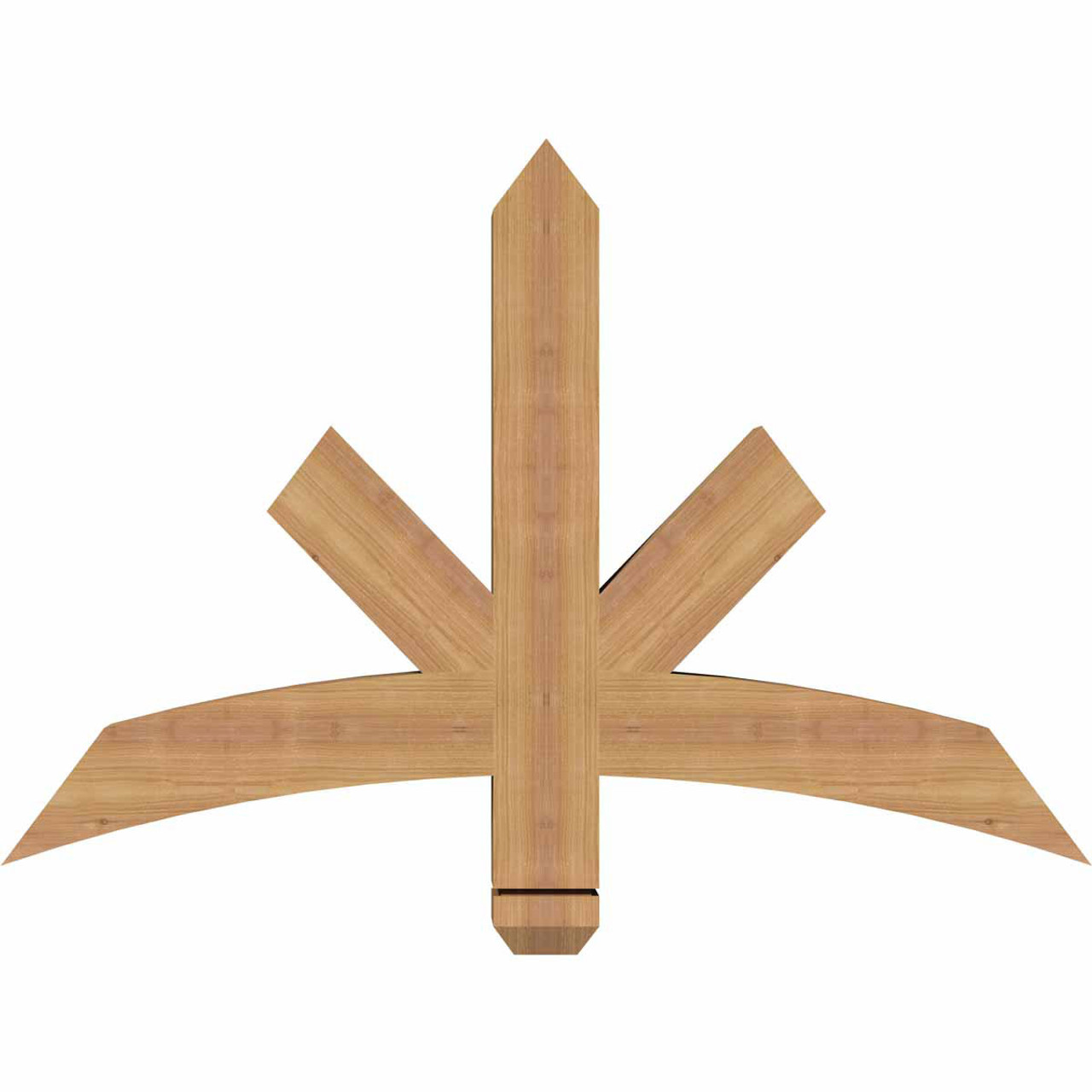 16/12 Pitch Alberta Smooth Timber Gable Bracket GBW036X24X0404ALB00SWR