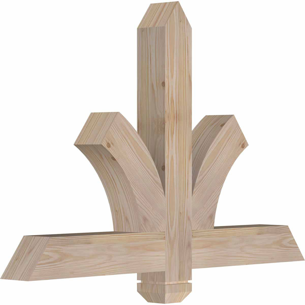 16/12 Pitch Redmond Smooth Timber Gable Bracket GBW036X24X0404RED00SDF